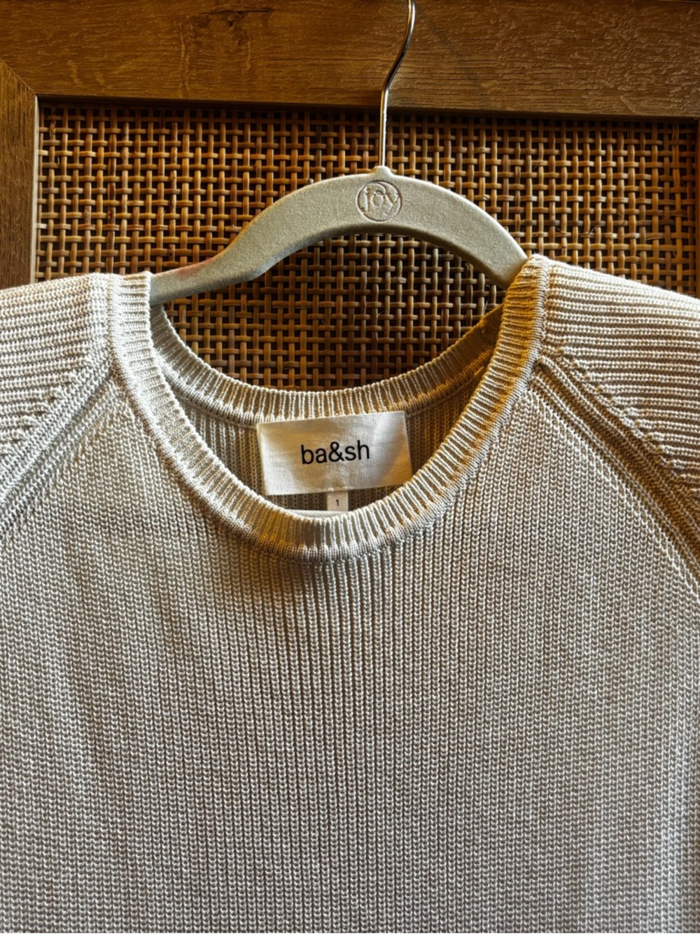 ba&sh Cream Sleeveless Ribbed-to-Pleated Maxi Dress - Picture 3 of 6